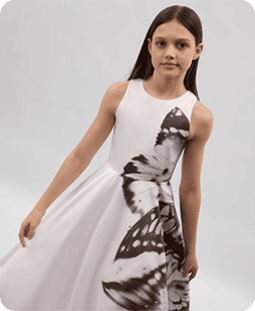 Платье-толстовка для девочки